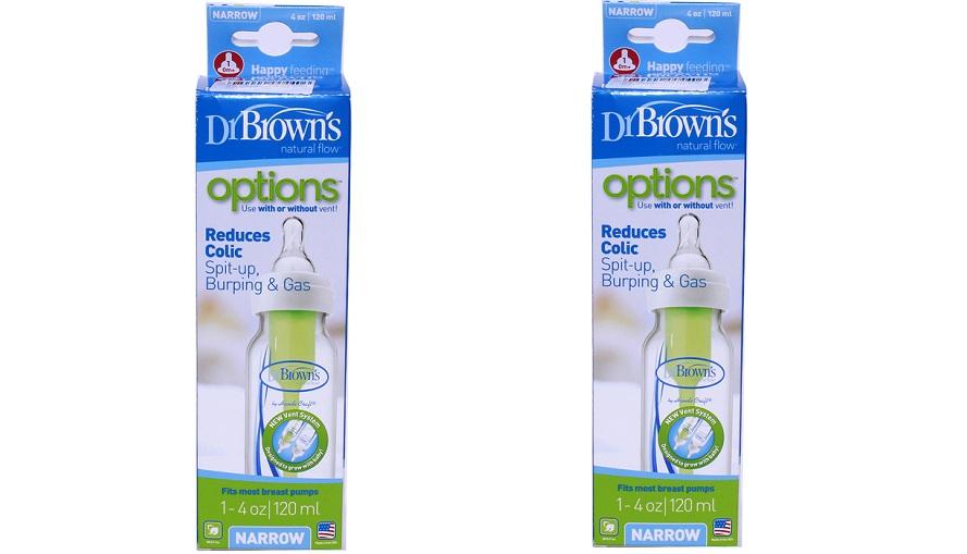 Bình sữa drbrowns options nhựa PP 120ml (cổ hẹp)