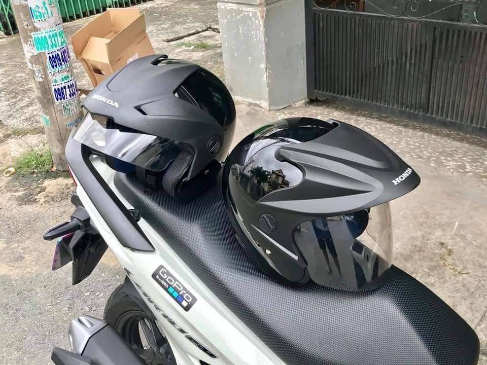 Nón bảo hiểm 3/4 Honda nhập Indonesia