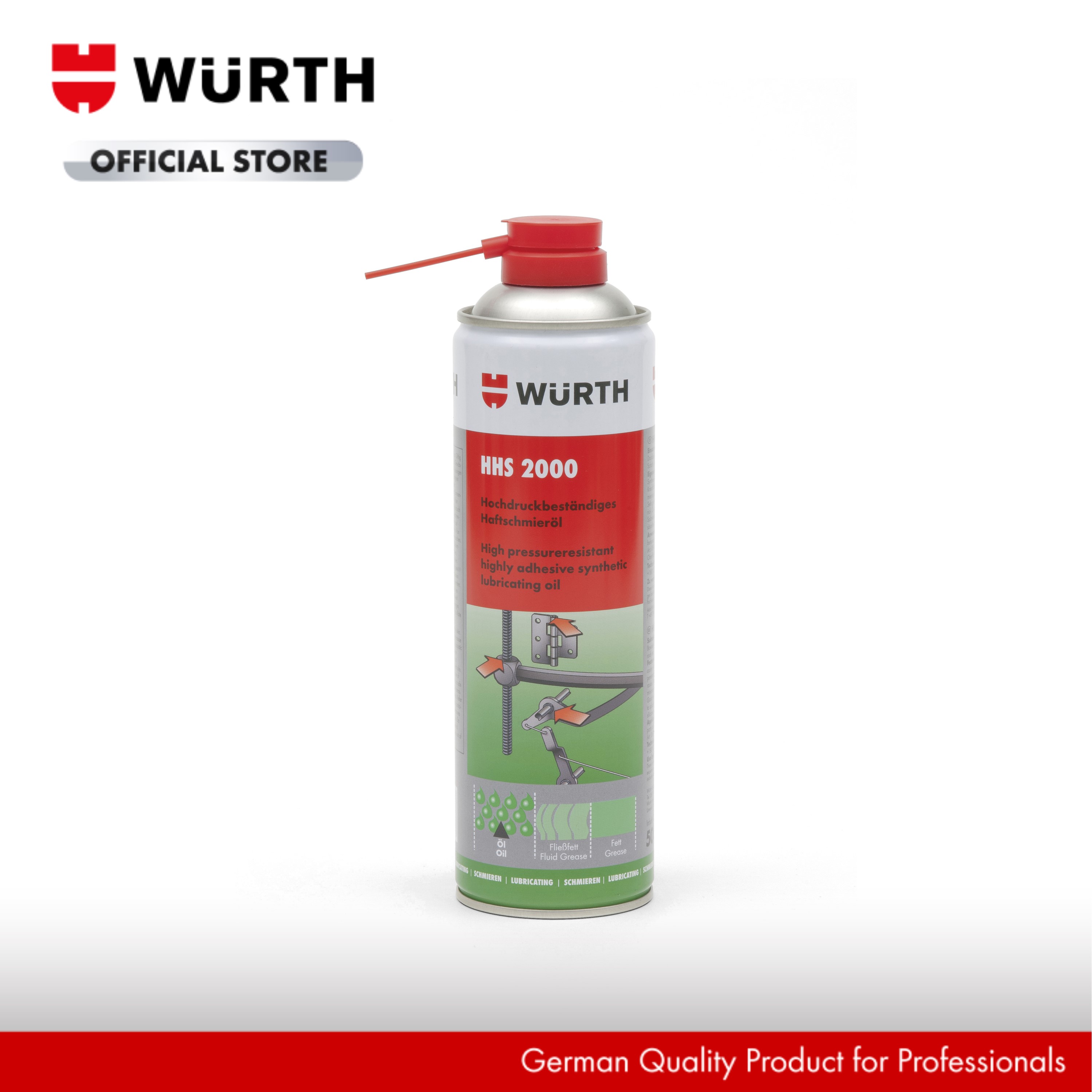 Wurth Adhesive lubricant, HHS 2000 500ml