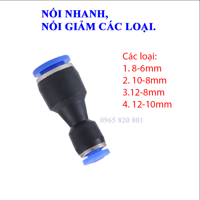 Nối giảm ống PU,PE các loại