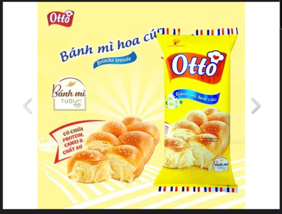Bánh mì hoa cúc Otto 80g
