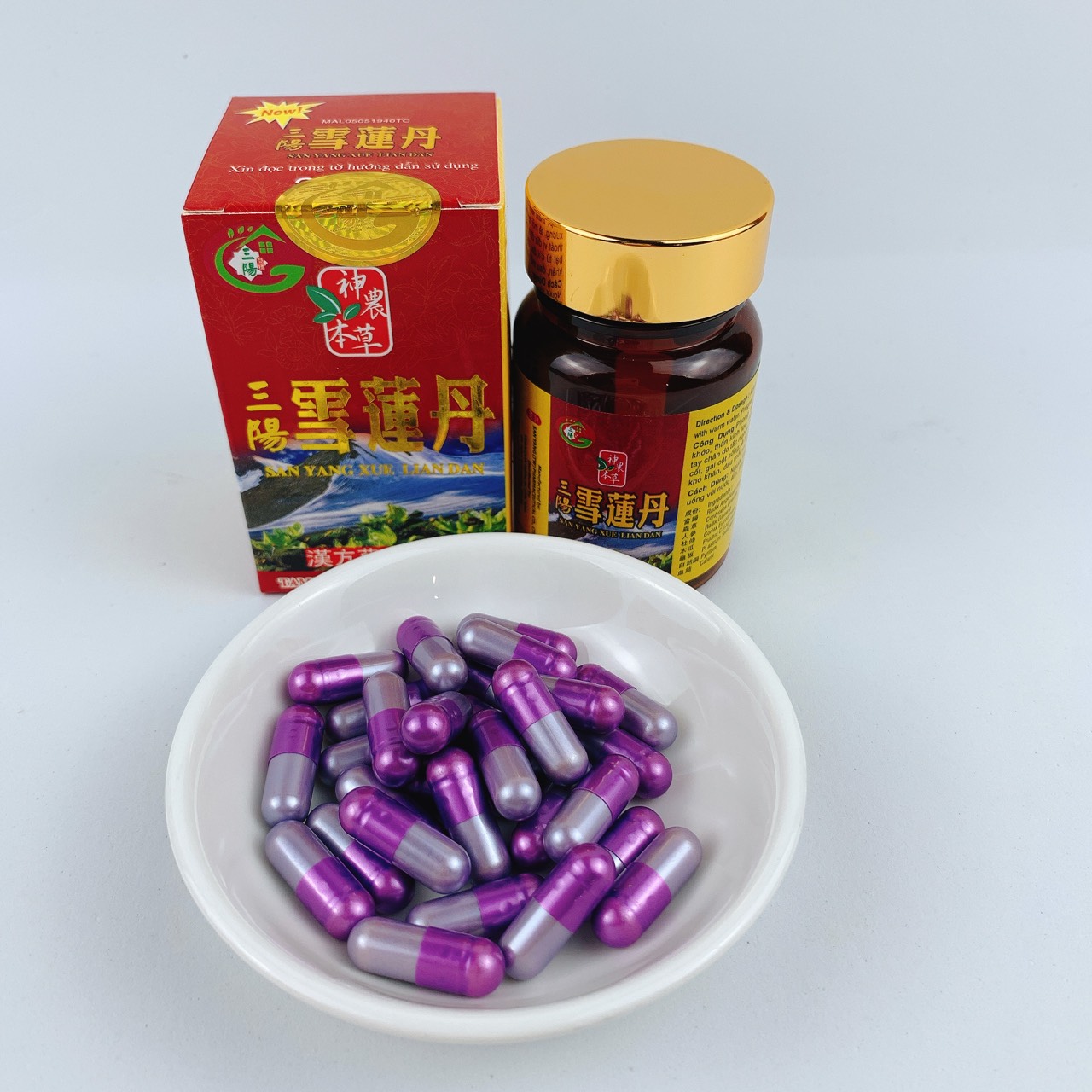 Tam dương tuyết liên đơn ( phong thấp vi êm khớp, thần k.inh toạ, đau nhức lưng,...)
