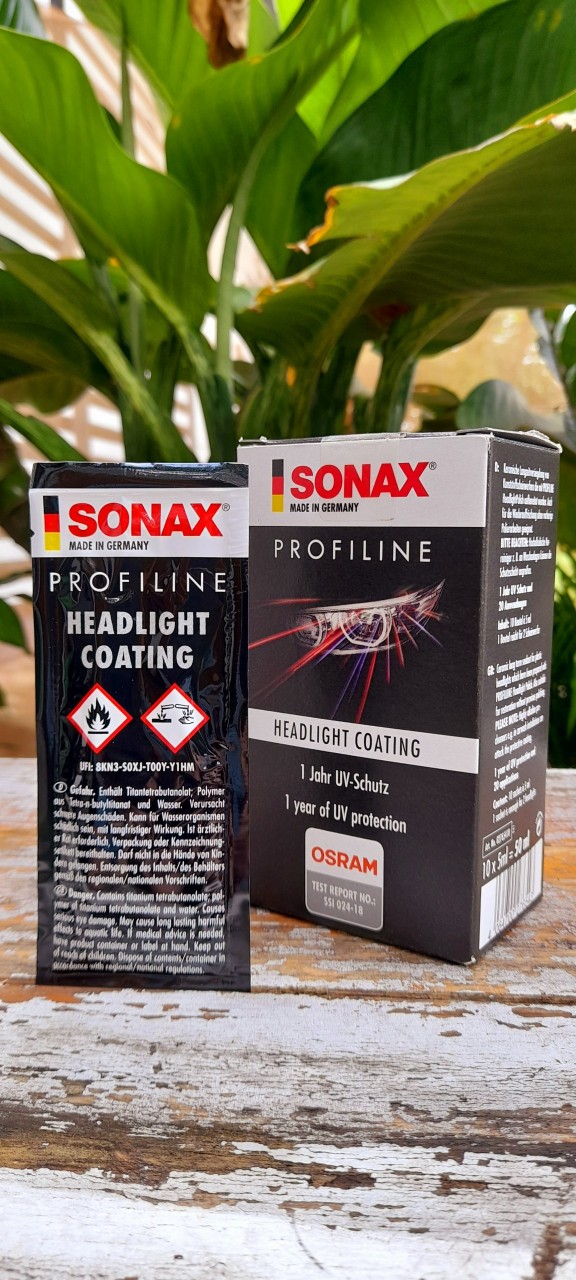 [HCM]Lớp phủ bảo vệ đèn pha - Sonax Profiline Headlight Coating