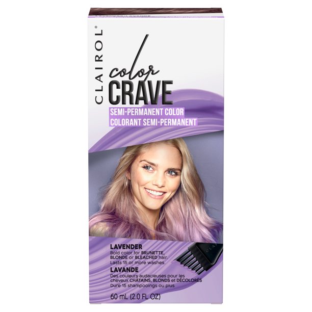 Gel nhuộm tạm thời Clairol Color Crave Semi Permanent Colour nhiều màu lựa chọn