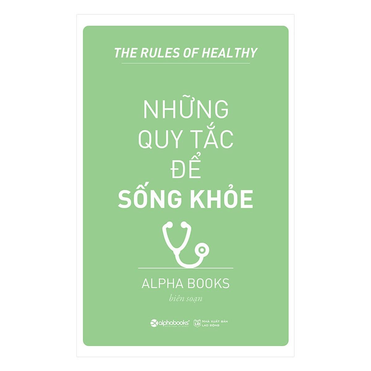 Sách - Những quy tắc để sống khỏe