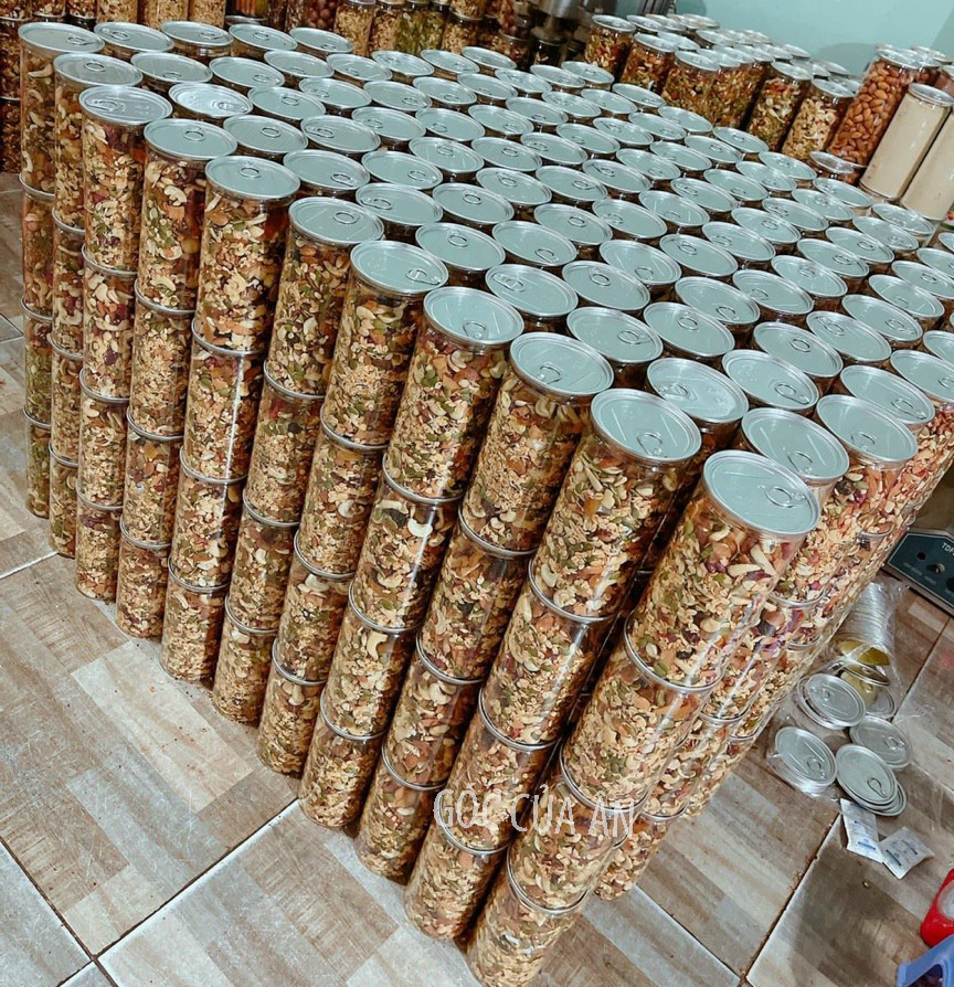 Granola Nhiều Hạt Cao Cấp ăn kiêng - Granola Siêu Hạt (5% yến mạch)