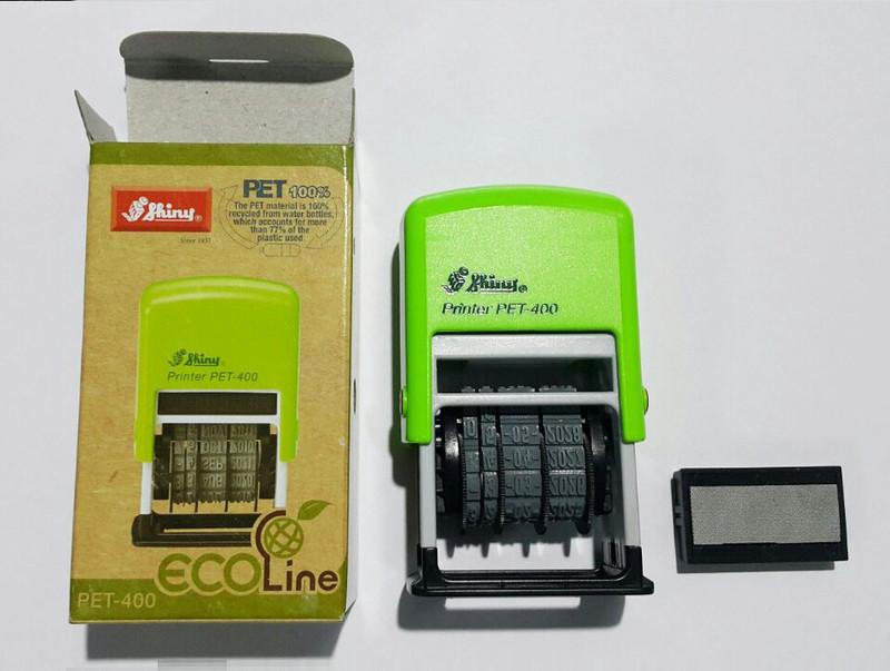 Con dấu đóng ngày tháng năm (date) Shiny PET-400