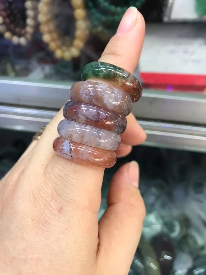 NHẪN TRƠN NGỌC BĂNG TẢO