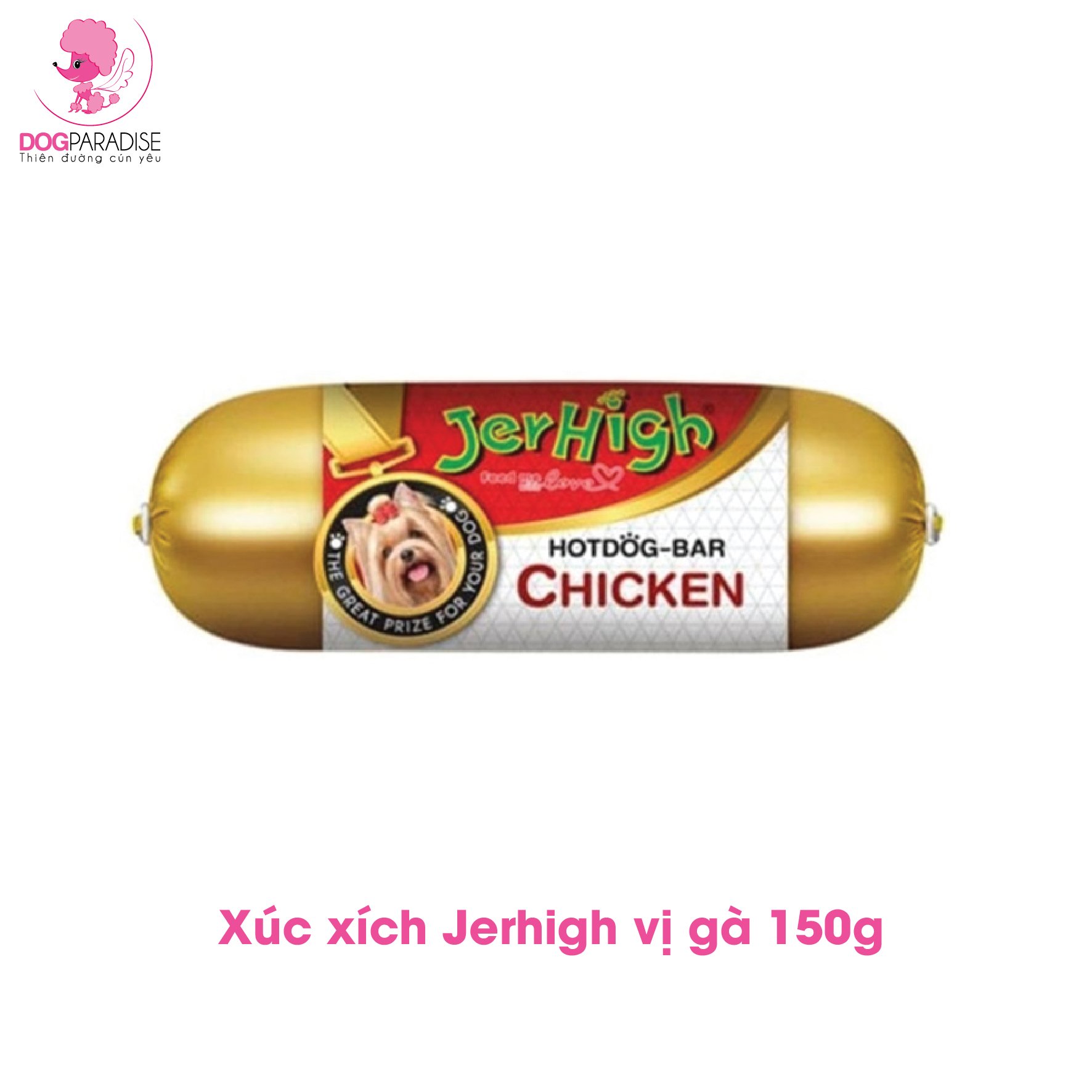 Xúc xích Jerhigh cho chó nhiều vị - 150gr