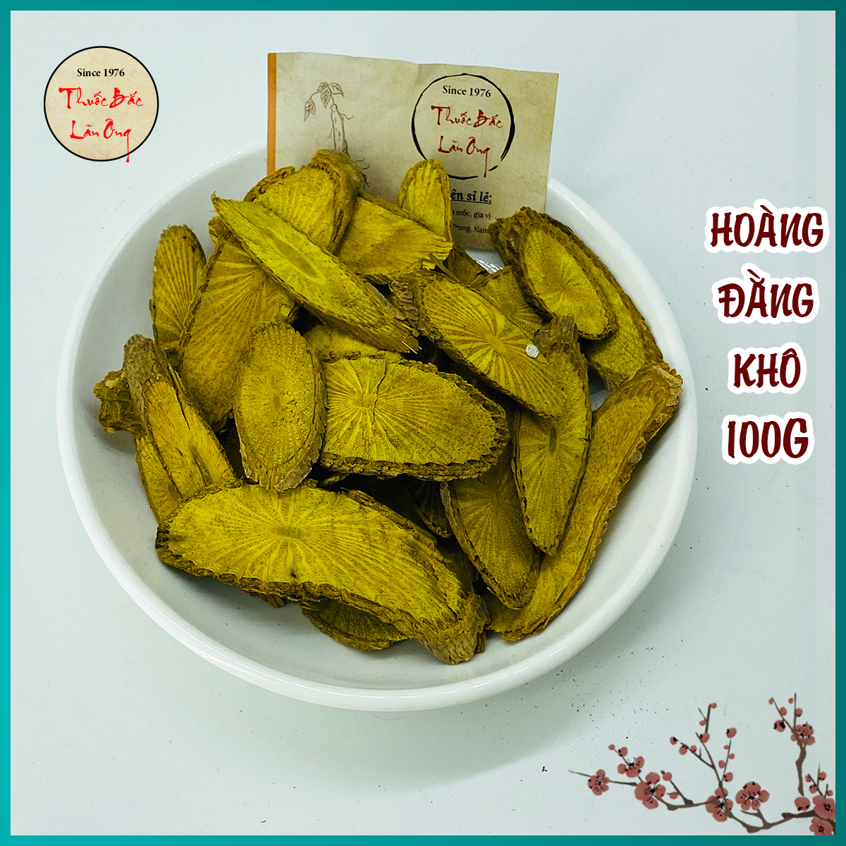 100g hoàng đằng hàng loại 1