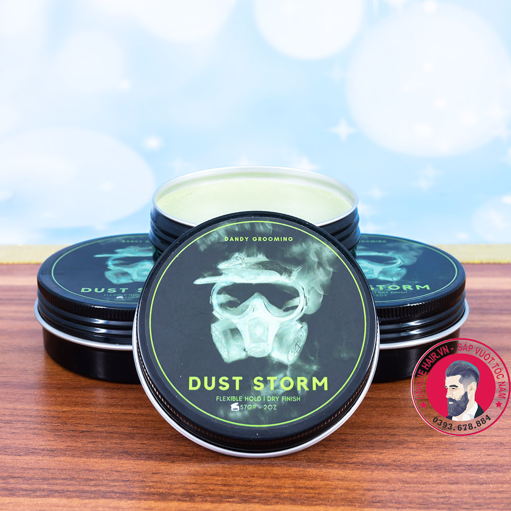 Sáp vuốt tóc dandy dust storm | made in việt nam