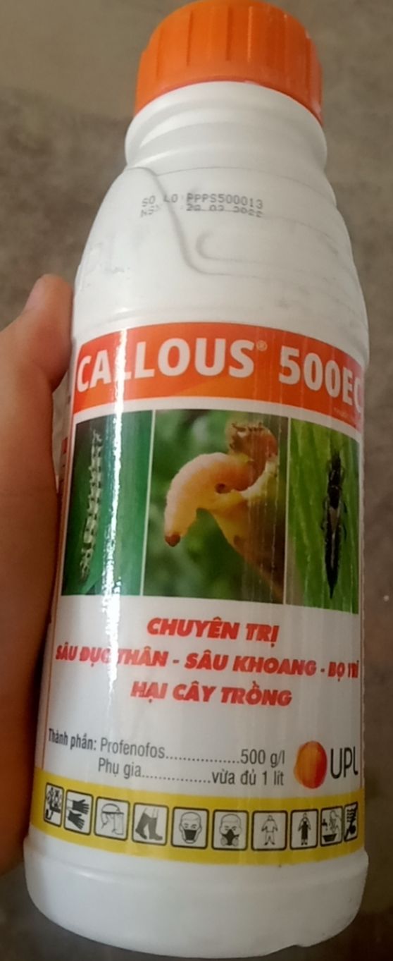 Thuốc trừ bọ trĩ, sâu đục thân callous 450ml