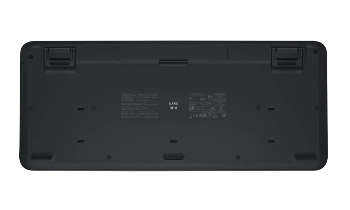 Bàn Phím Không Dây Logitech Signature K650 - Nhỏ gọn, gác tay tích hợp, tương thích Mac , Bluetooth & USB Bolt - Hàng chính hãng