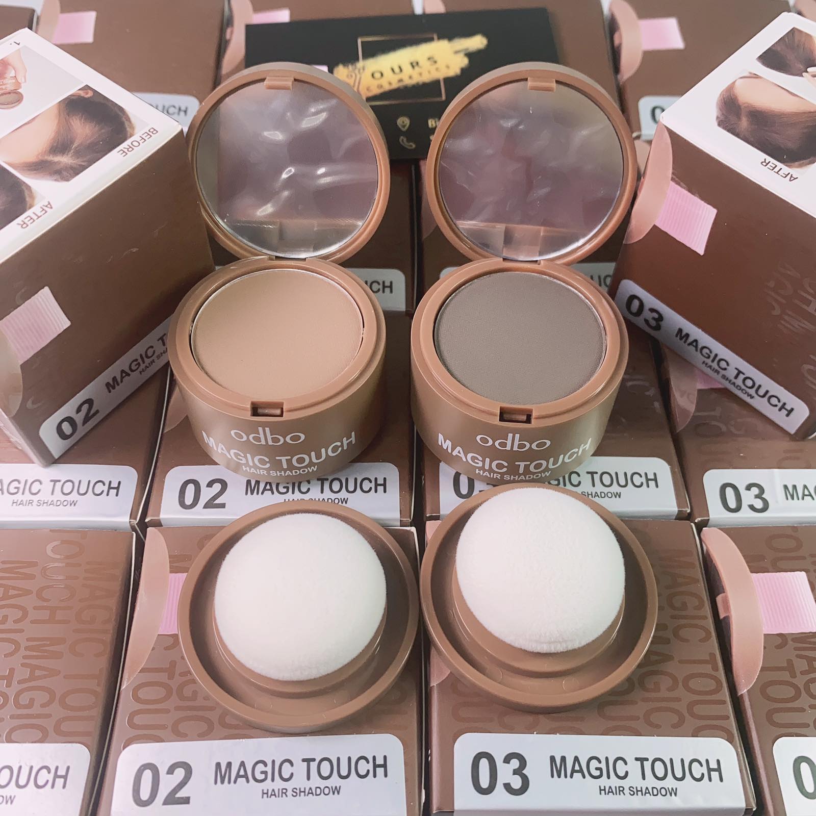 [Hàng Cận Date - Date T01/2026] Che Khuyết Điểm Tóc Thưa Hói Odbo Magic Touch