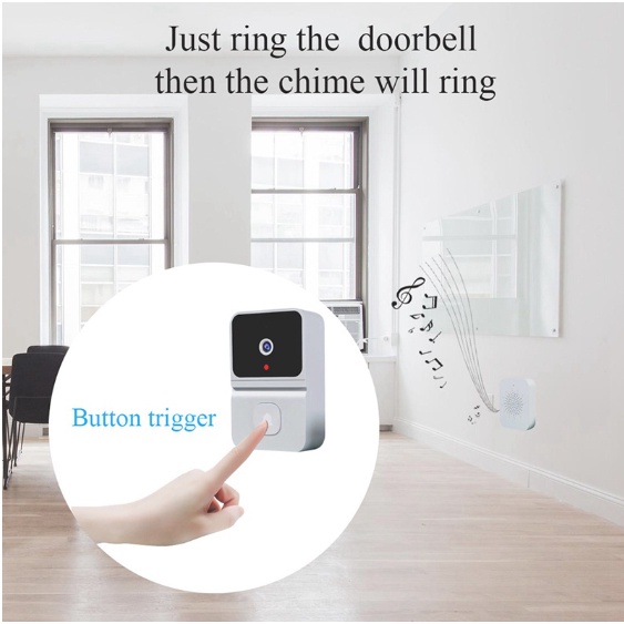 Chuông Cửa Camera Hỗ Trợ Đàm Thoại 2 Chiều qua APP AIWIT Two-Way
