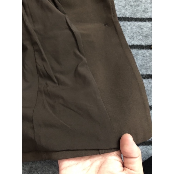 vest màu nâu tây xuất dư