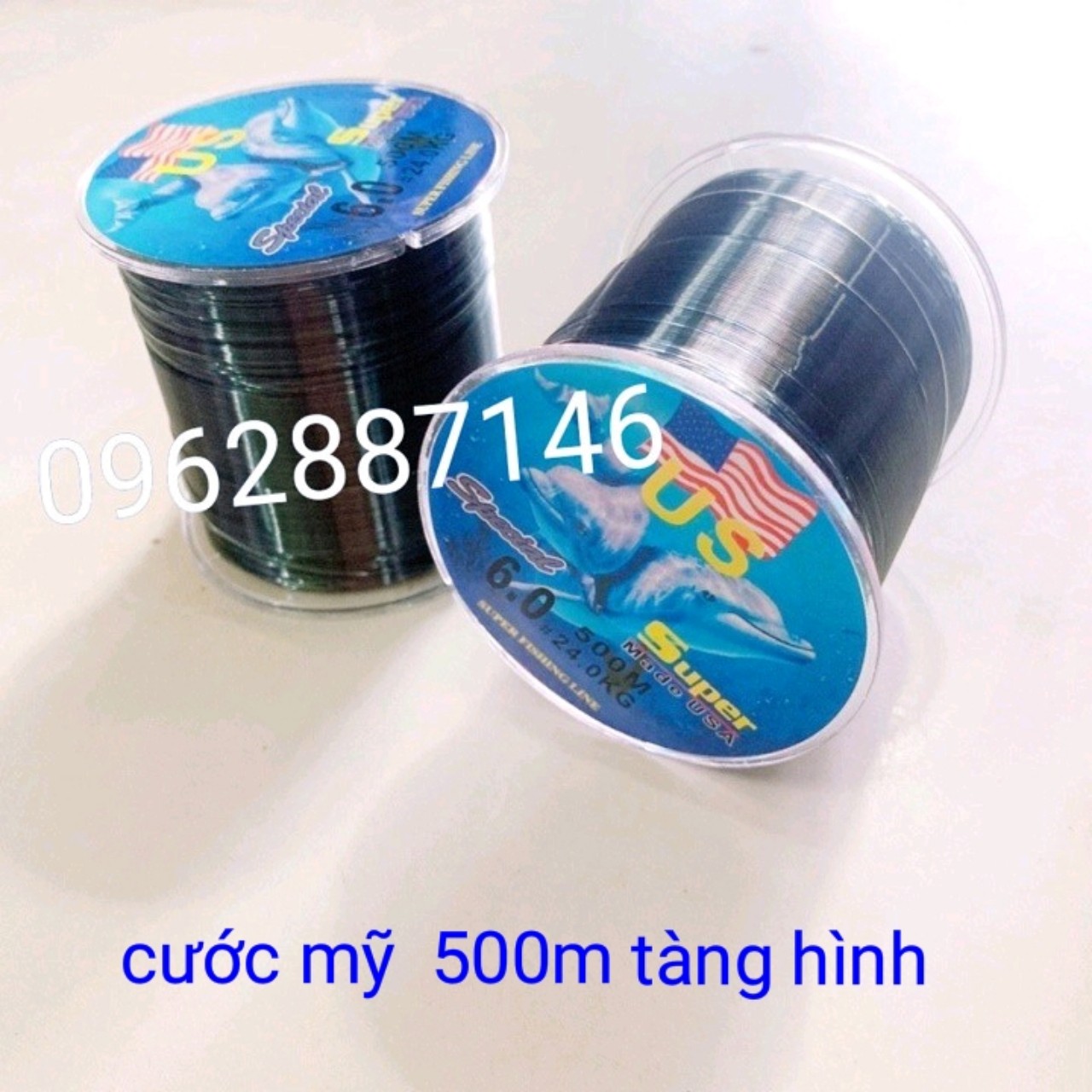 cước câu cá cước usx 500m tàng hình siêu bền