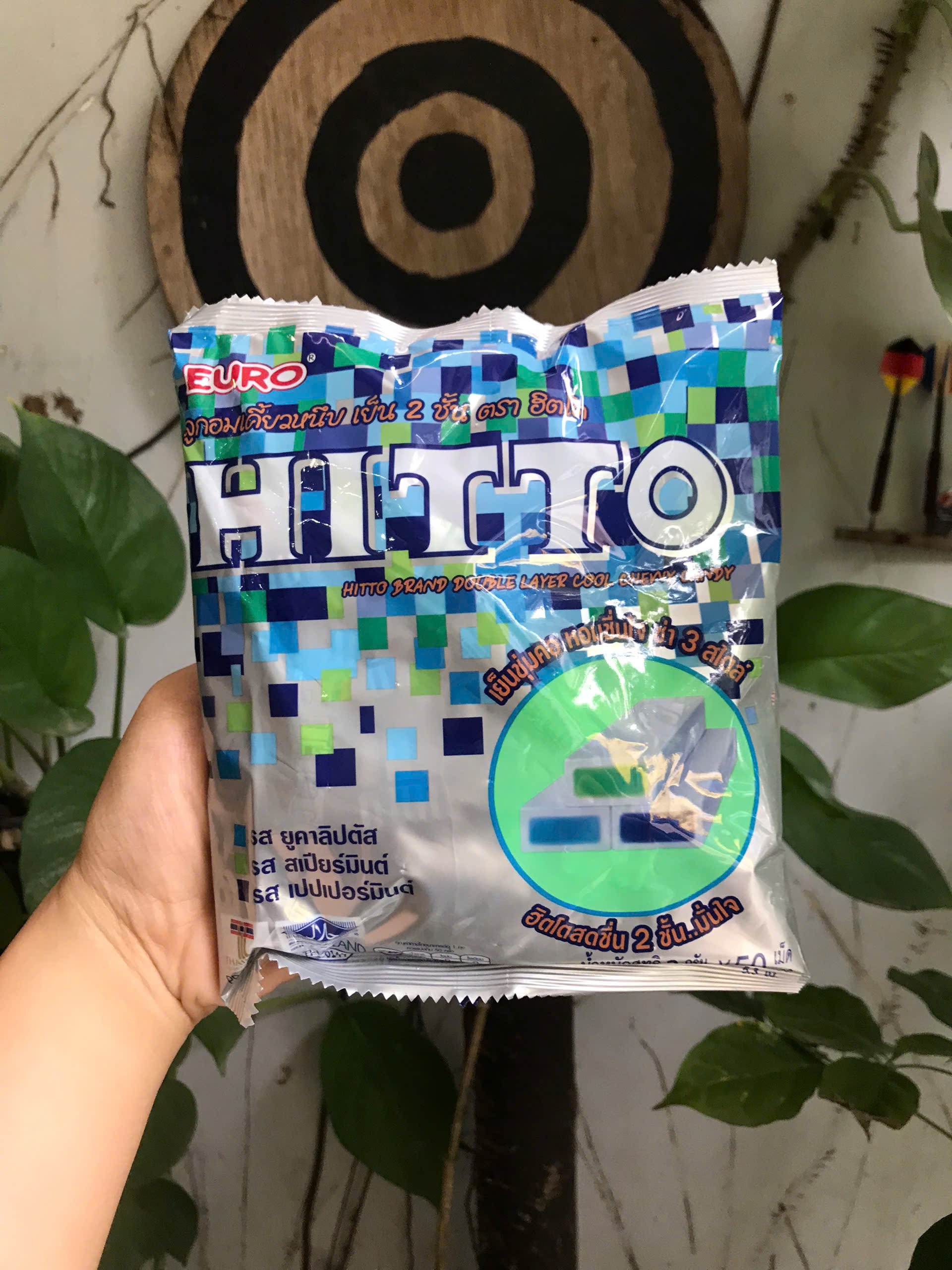 Kẹo Thái Lan Hitto Bạc Hà Gói