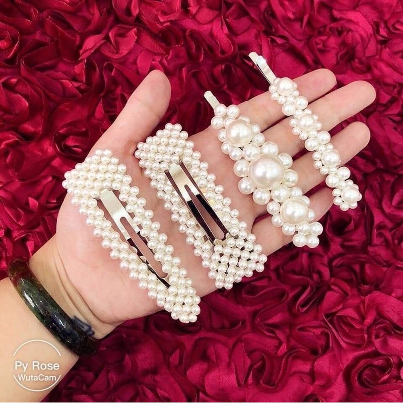 Set 4 kẹp tóc hàn quốc