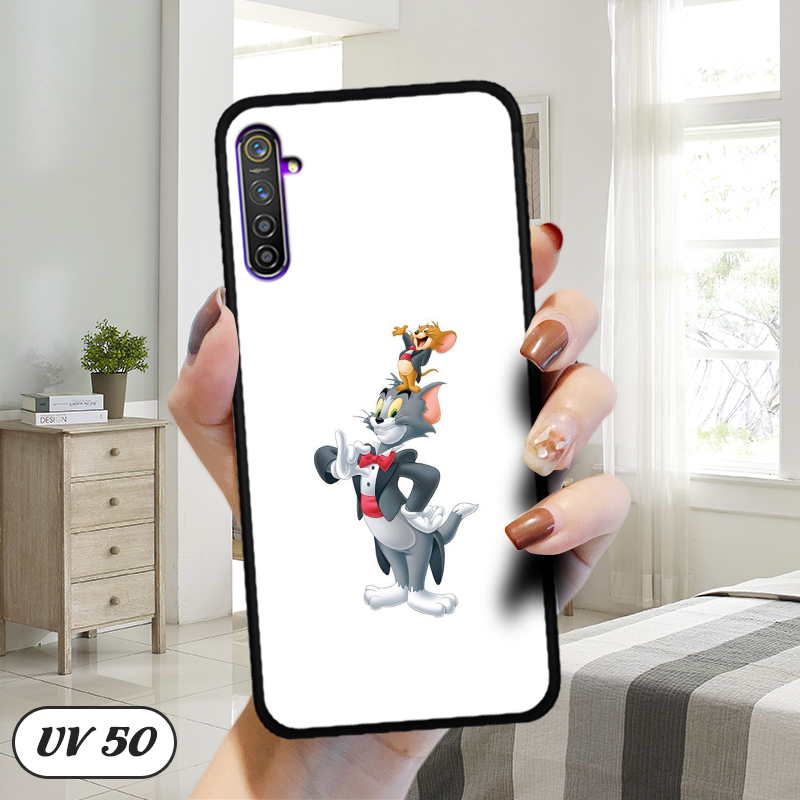 Ốp điện thoại REALME Q - lưng nhám viền dẻo
