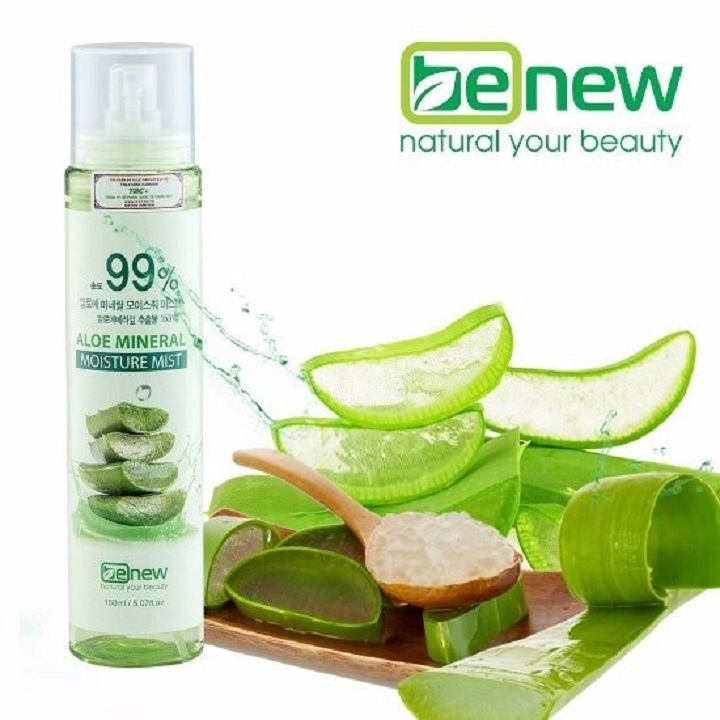 Xịt khoáng cho da khô, mụn Lô hội (150ml)