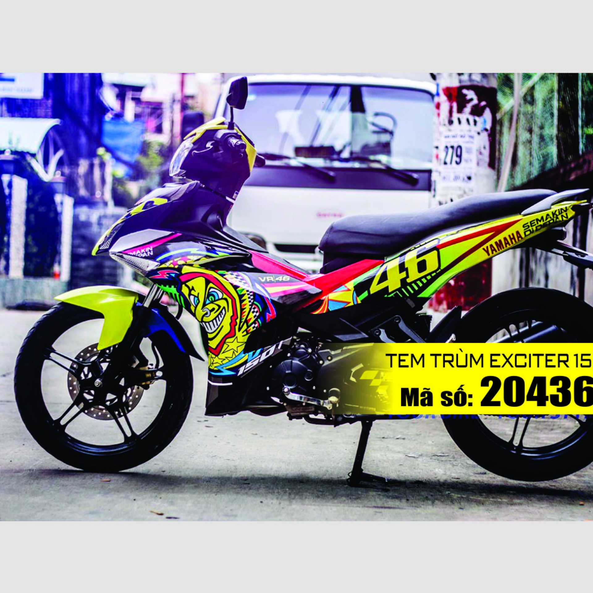 Tem trùm Exciter 150 - 20436