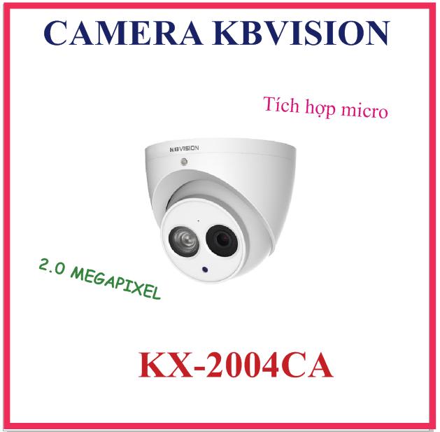 Camera kbvision tích hợp micro 2.0mp kx-2004ca