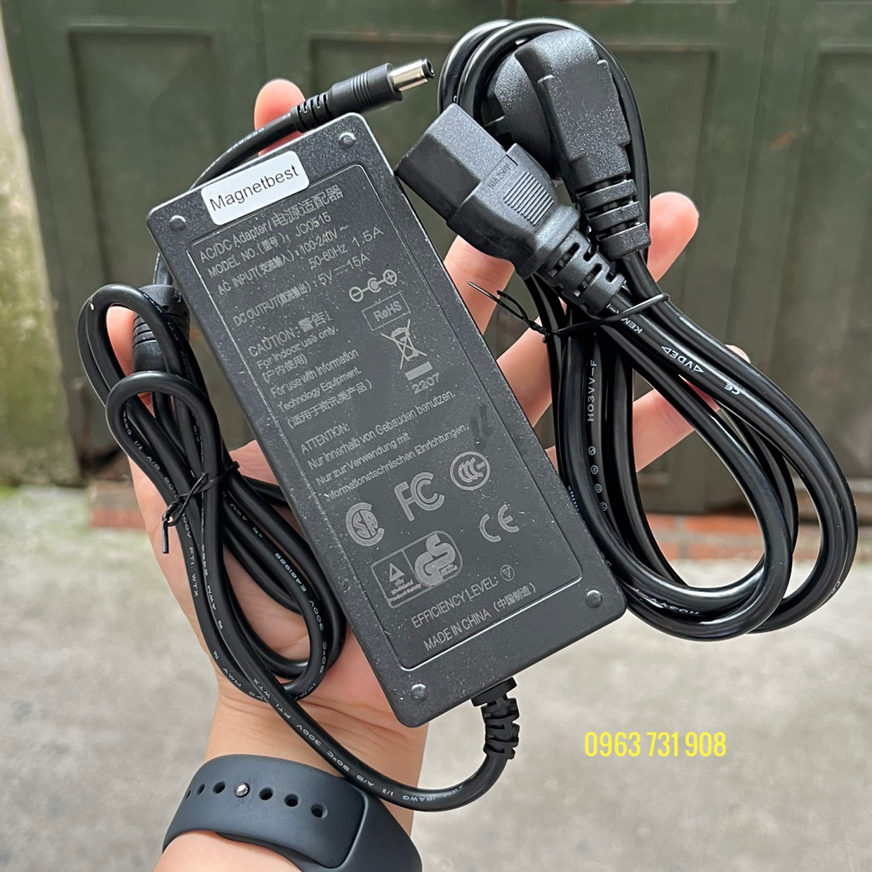 Adapter nguồn 5v 15a loại tốt