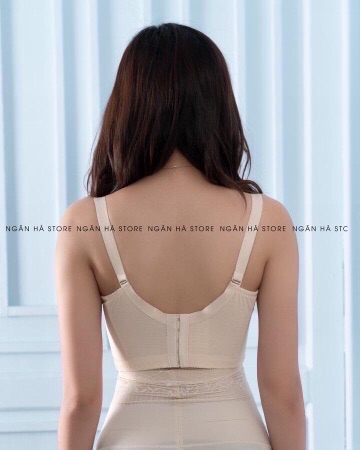 [CHÍNH HÃNG] Áo Bra Corset Giảm Mỡ Lưng