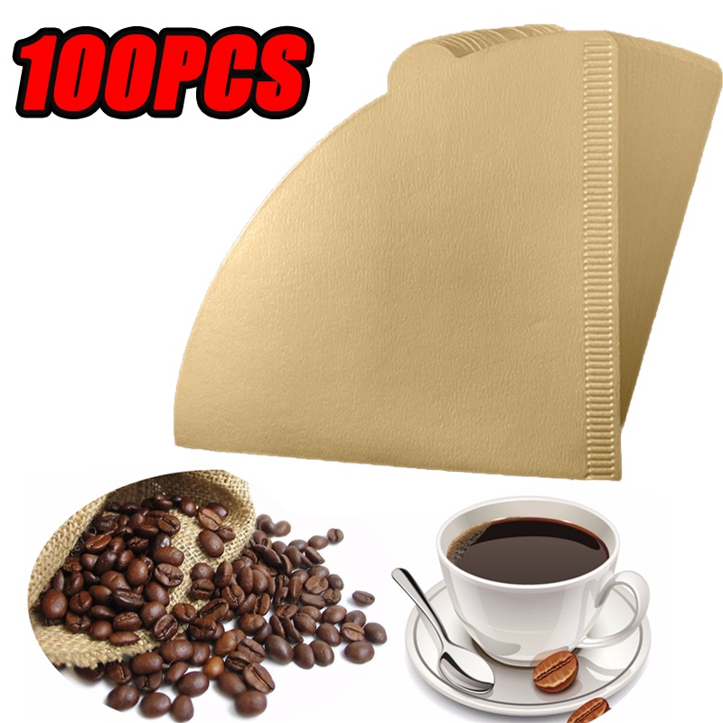 Set 100 coffee filter paper V60 dedicated-coffee filter paper