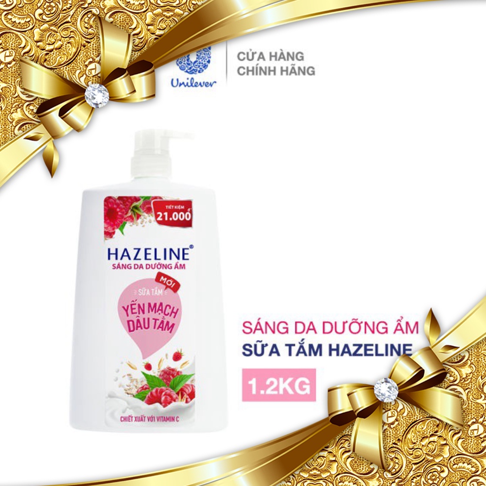 SỮA TẮM HAZELINE 1.2kg