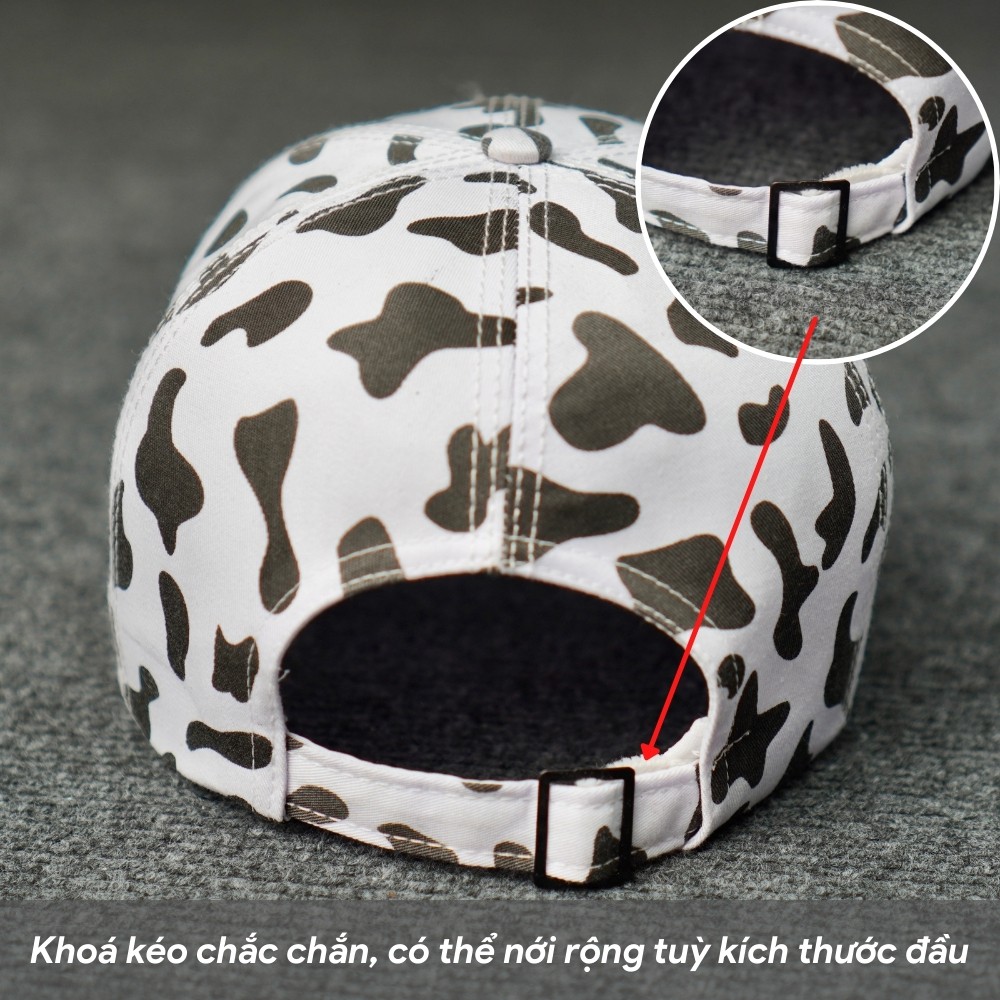 Mũ LƯỠI TRAI BÒ SỮA siêu cá tính, siêu Ngầu