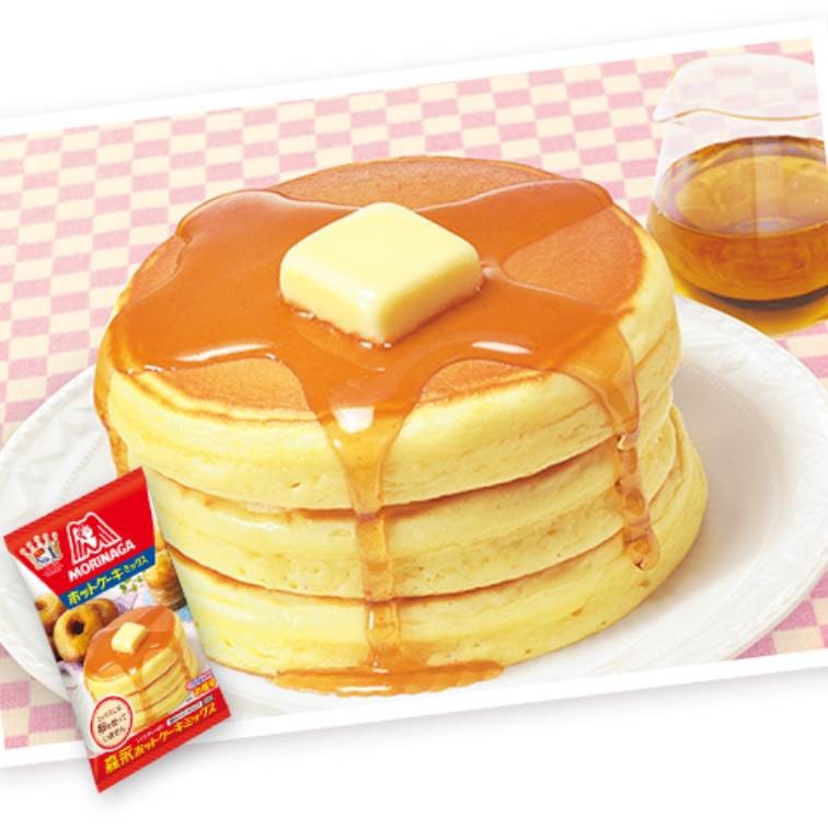 (Date: 2024) Bột làm bánh Pancake morinaga 600gr Nhật Bản cho bé
