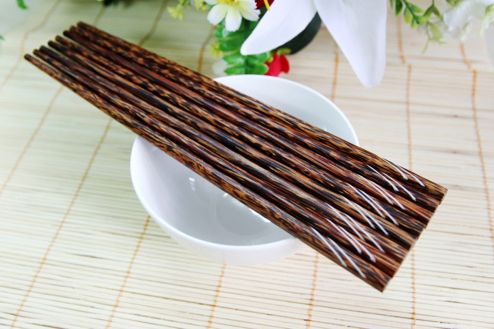 Bộ 10 đôi đũa dừa cao cấp