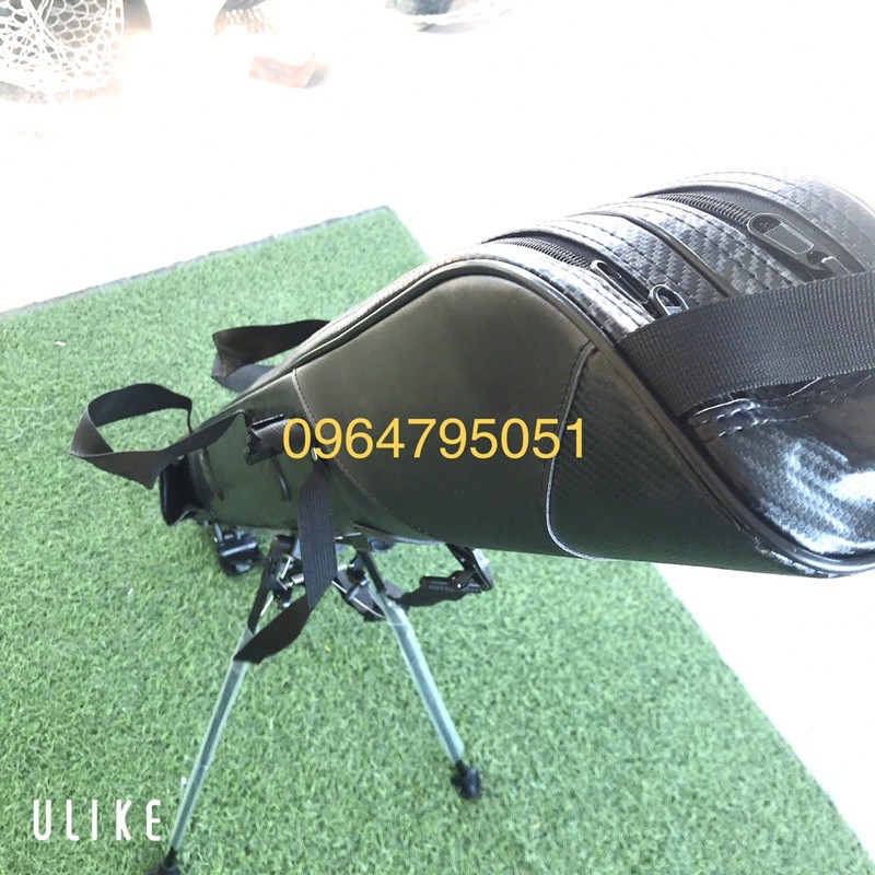 Túi đựng cần 2 ngăn có chân tự động 1,25m  (cam kết bảo hành đổi trả trong 2 tuần đầu)