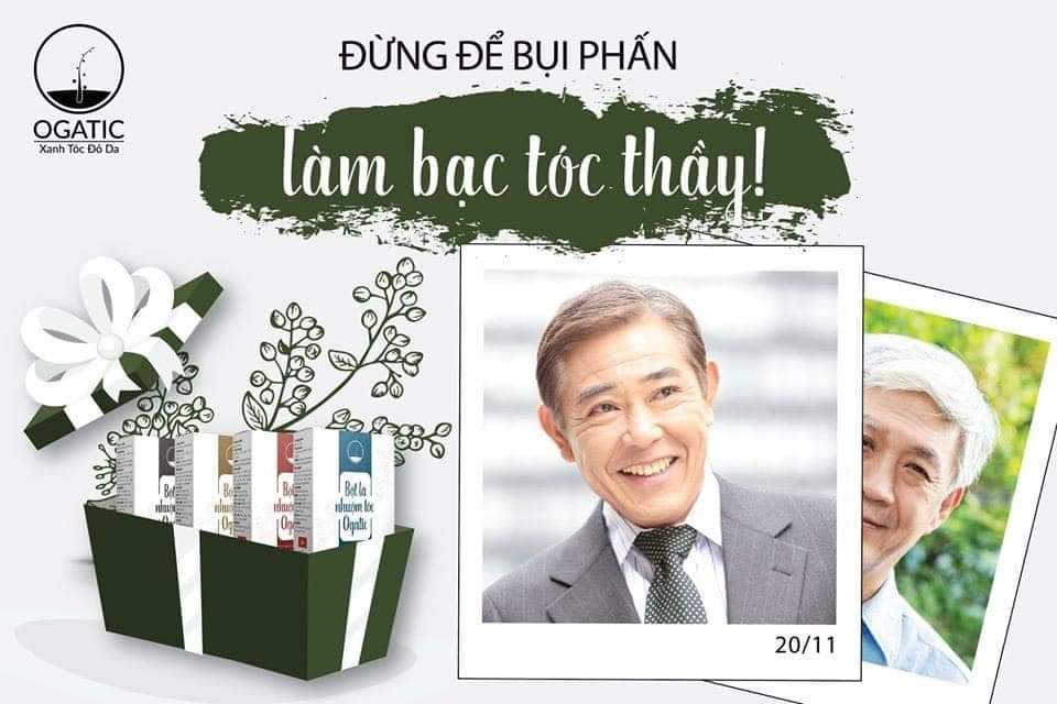 bột lá nhuộm tóc ogatic