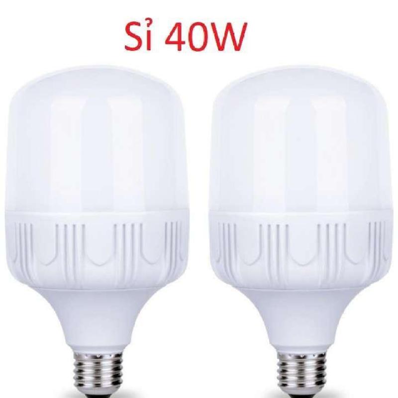 Bộ 5 bóng đèn Led trụ 40W Siêu sáng - tiết kiệm điện (Trắng)