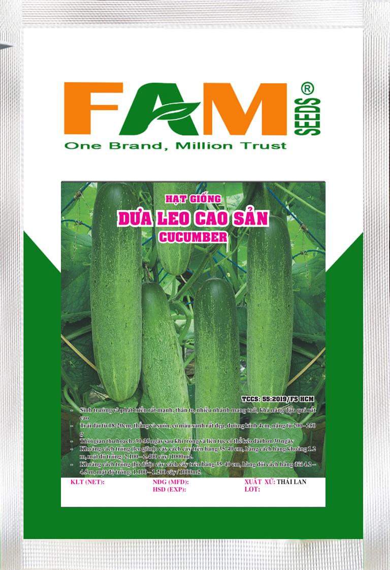 [HCM]Hạt Giống Dưa Leo Cao Sản - Gói 1gr
