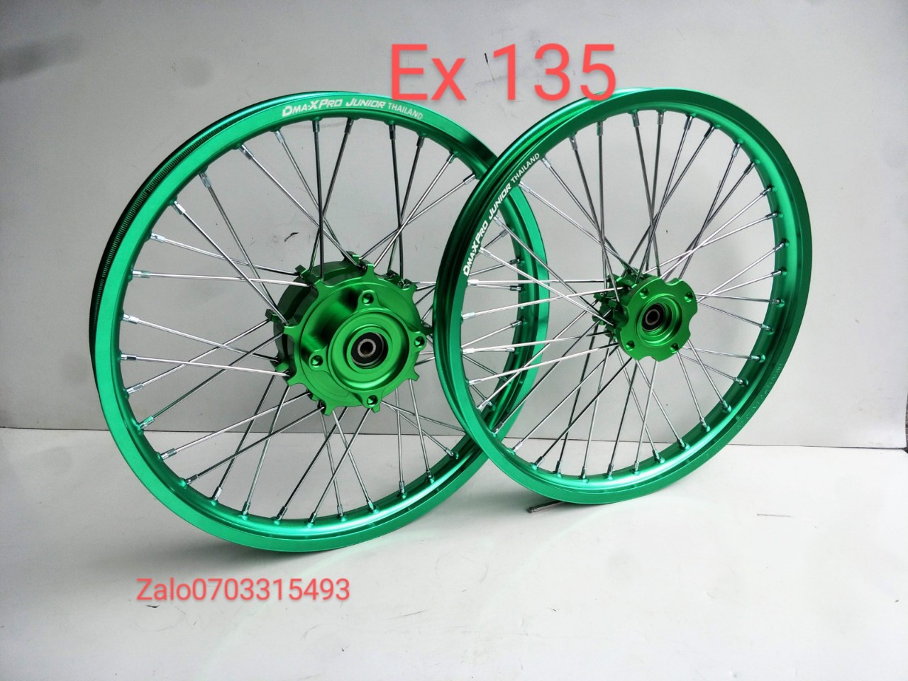 [HCM]  CẶP BÁNH CĂM EX 135 150 ĐÙM KHẾ NIỀN NHÔM DALE FULL CĂM  MẠ CROM