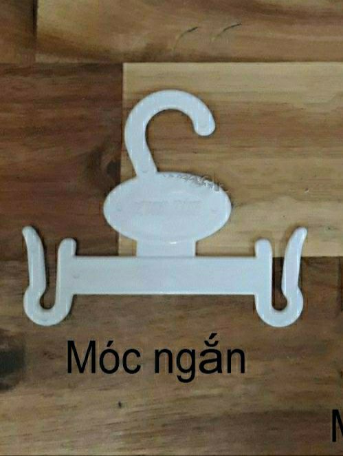 Combo 10 móc nhựa treo giày dép ngắn