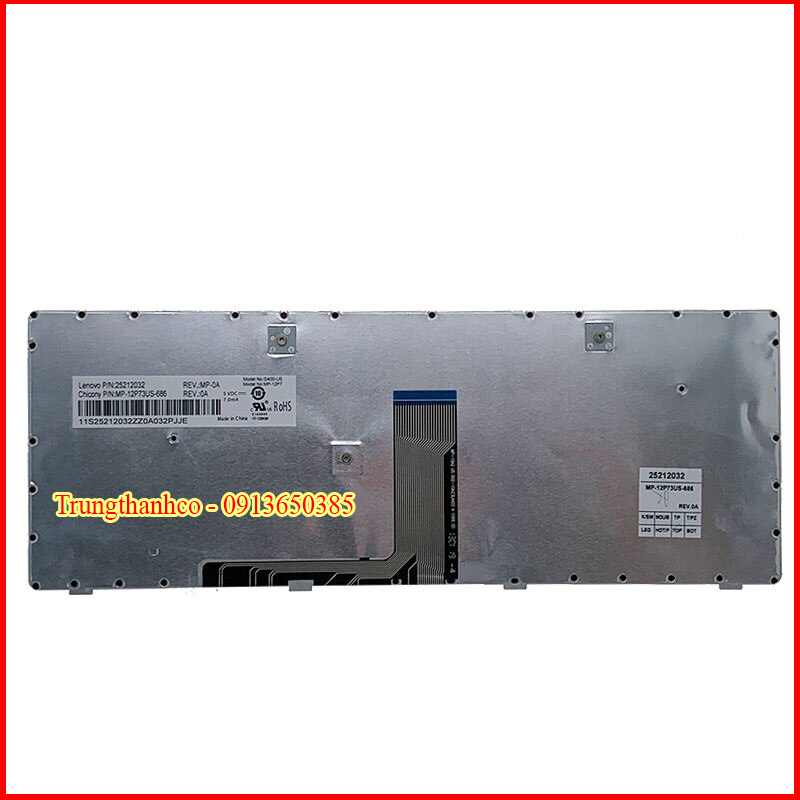 Bàn Phím Laptop Lenovo G400s
