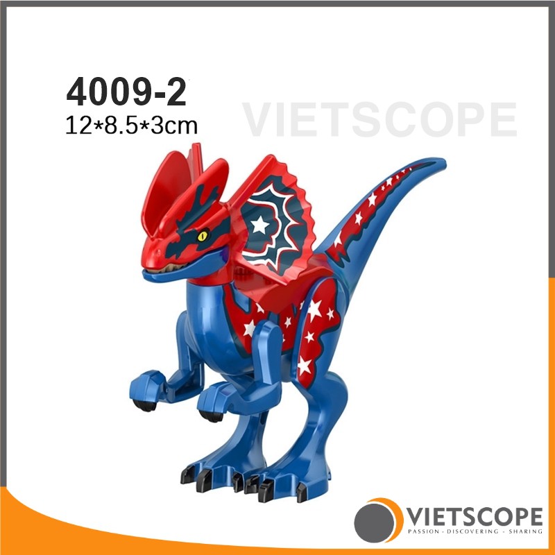 Lắp ráp khủng long Jurassic World - Non lego - 4009