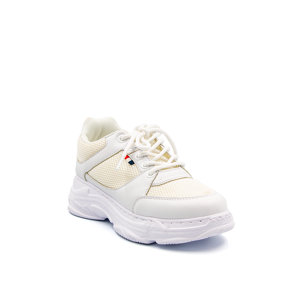 SIÊU SALE 7.7 | Giảm 30% đơn 199k - Giày Sneaker Nữ Đế Cao 7cm Da Microfiber Siêu Nhẹ Tomoyo TMW31307