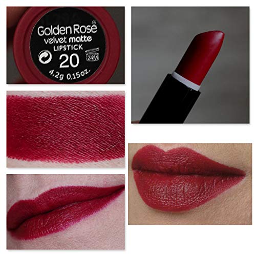 golden rose 25 velvet matte