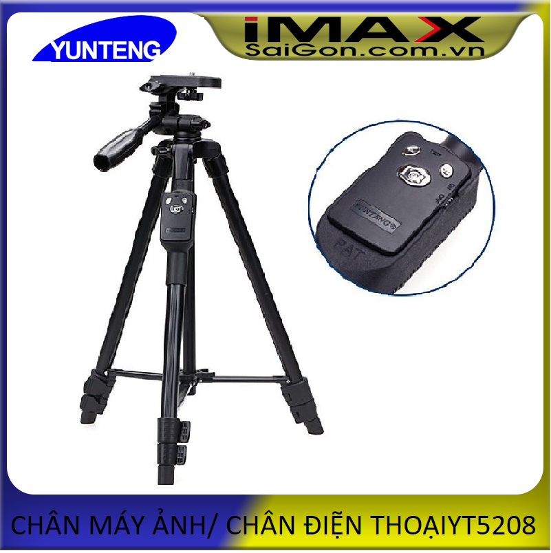 Chân máy dùng cho điện thoại Tripod Yunteng VCT-5208