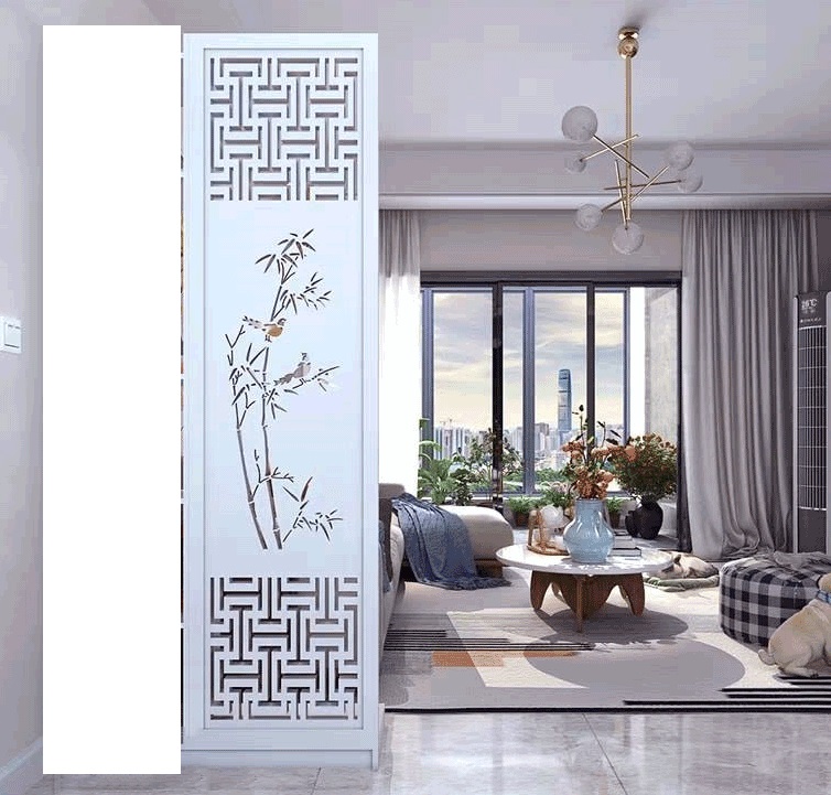 Vách ngăn gắn kệ ô vuông tùy hoa văn lựa chọn(KO BÁN 1 TẤM)