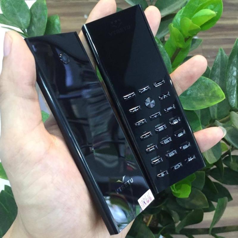 Điện thoại vertu v01 2 sim giá rẻ 2 mặt kính cao cấp - Tặng cây chọt sim