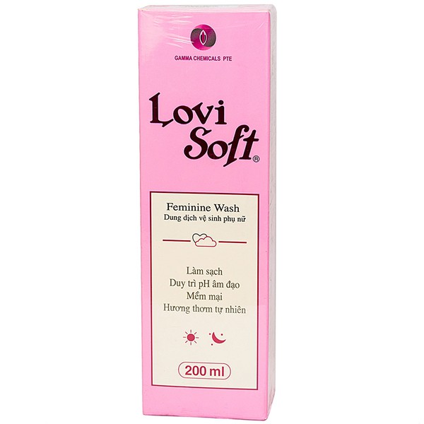 Dung Dịch Vệ Sinh Phụ Nữ LOVI SOFT (Chai 200ml) [Dạ Hương, Saforelle, lovisoft]