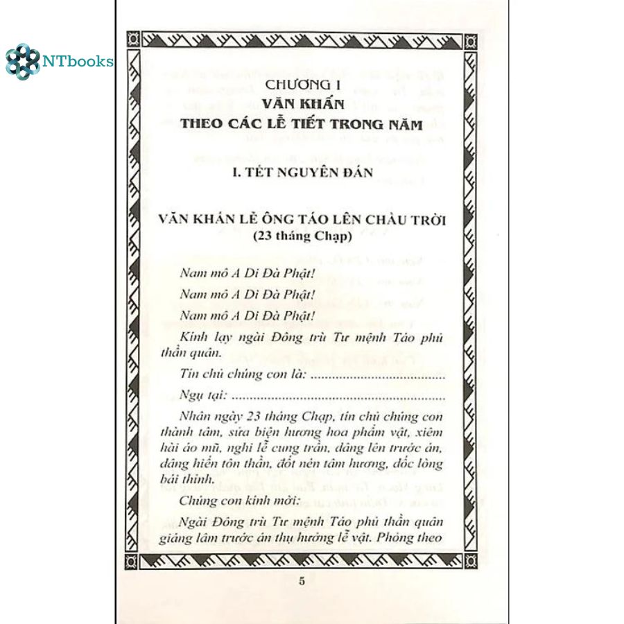Sách Văn Khấn Nôm - NTbooks