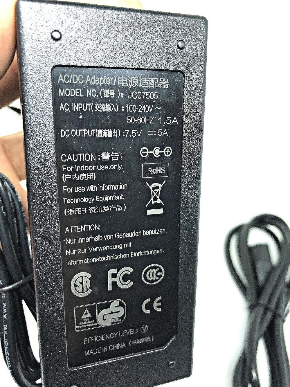BỘ NGUỒN SẠC 7.5V 5A